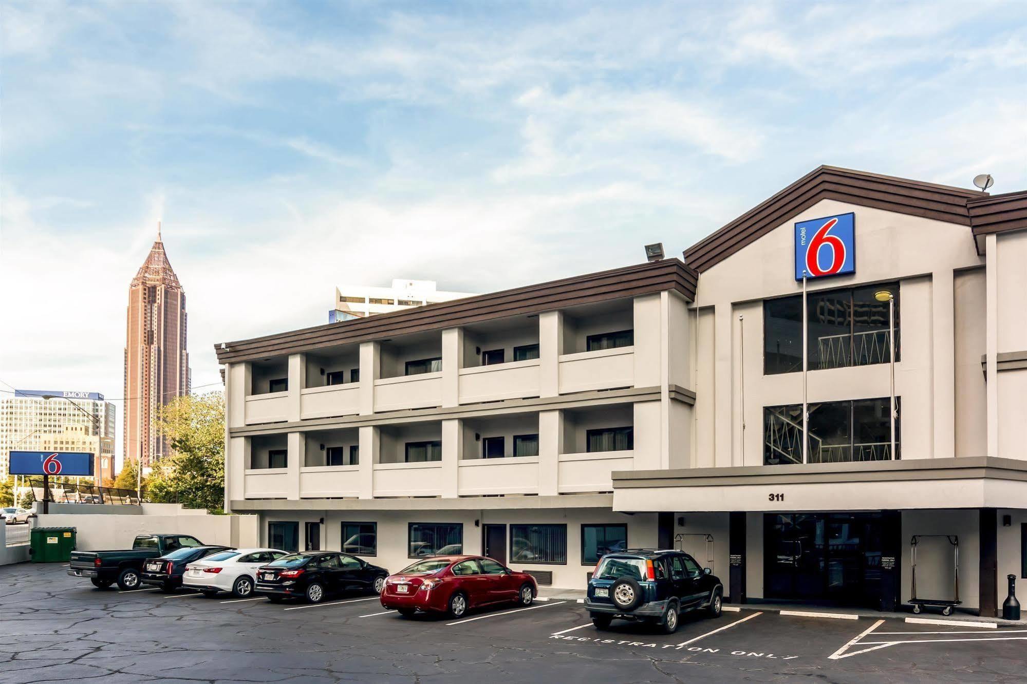 Motel 6-Atlanta, Ga - Downtown Eksteriør bilde